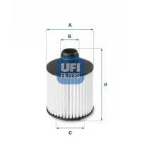 25.139.00 UFI Масляний фільтр