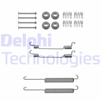 LY1302 DELPHI Комплектуючі гальмівна колодка