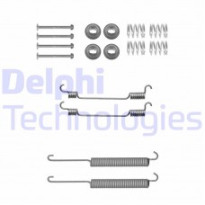 LY1302 DELPHI Комплектуючі гальмівна колодка