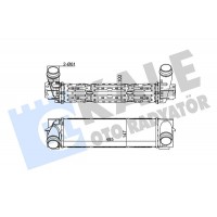 344830 KALE OTO RADYATÖR Интеркулер