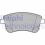 LP2203 DELPHI Комплект гальмівних колодок дисковий гальм
