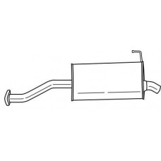 23622 SIGAM Глушник вихлопних газів кінцевий