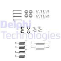 LY1348 DELPHI Комплектуючі гальмівна колодка