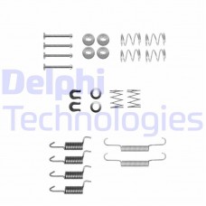 LY1348 DELPHI Комплектуючі гальмівна колодка