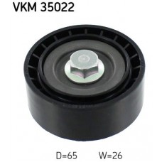 VKM 35022 SKF Паразитный / ведущий ролик, Поліклиновий ремінь