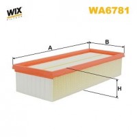 WA6781 WIX FILTERS Повітряний фільтр