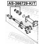 AS-366729-KIT FEBEST під шипник, Привідний вал