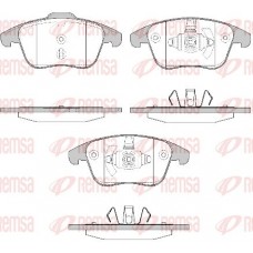 1249.50 REMSA Комплект гальмівних колодок дисковий гальм