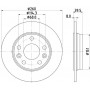 8DD 355 133-761 HELLA PAGID Гальмівний диск