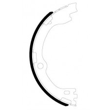 8DA 355 051-301 HELLA PAGID Комплект гальмівних колодок, стояночная тормозная система 8DA 355 051-301 HELLA PAGID Комплект гальмівних колодок, стояночная тормозная система