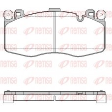 1733.00 REMSA Комплект гальмівних колодок дисковий гальм