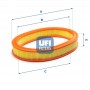 27.177.00 UFI Повітряний фільтр