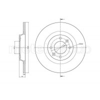 800-1393C CIFAM Гальмівний диск