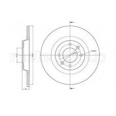 800-1393C CIFAM Гальмівний диск