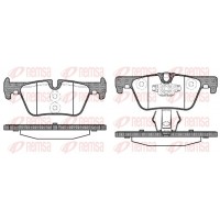 1476.00 REMSA Комплект гальмівних колодок дисковий гальм