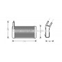AU6131 AVA QUALITY COOLING Теплообмінник обігрів салону