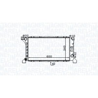350213154200 MAGNETI MARELLI Радіатор охолодження двигуна