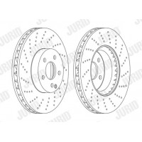 562634JC-1 JURID Гальмівний диск