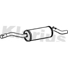 220298 KLARIUS Глушник вихлопних газів кінцевий