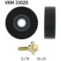 VKM 33020 SKF Паразитный / ведущий ролик, Поліклиновий ремінь