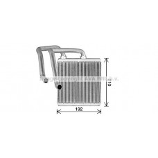 DN6476 AVA QUALITY COOLING Теплообмінник обігрів салону