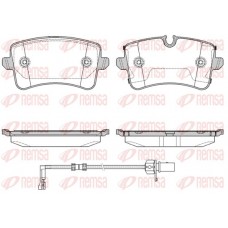 1343.20 REMSA Комплект гальмівних колодок дисковий гальм