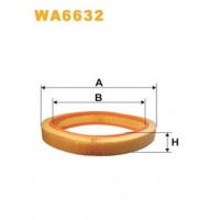 WA6632 WIX FILTERS Повітряний фільтр