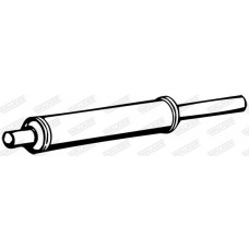 14442 WALKER Предглушник вихлопних газів