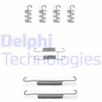 LY1325 DELPHI Комплектуючі гальмівна колодка
