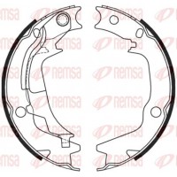 4244.00 REMSA Комплект гальмівних колодок, стояночная тормозная система
