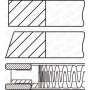 08-429900-00 GOETZE ENGINE Комплект поршневих кілець
