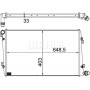 CR 1203 000S MAHLE Радіатор охолодження двигуна