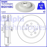 BG5168C DELPHI Гальмівний диск