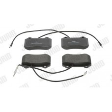 571999J JURID Комплект гальмівних колодок дисковий гальм