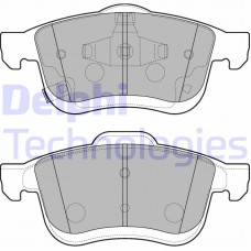 LP3220 DELPHI Комплект гальмівних колодок дисковий гальм