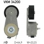 VKM 34200 SKF натяжний ролик, Поліклиновий ремінь