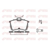 0695.02 REMSA Комплект гальмівних колодок дисковий гальм