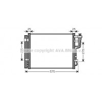 HY5189D AVA QUALITY COOLING Конденсатор кондиціонера