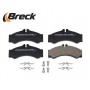 29076 00 703 10 BRECK Комплект гальмівних колодок дисковий гальм