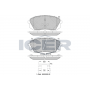 181826-201 ICER Комплект гальмівних колодок дисковий гальм