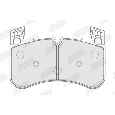 573926J JURID КомплеК т гальмівних колодок, дискове гальмо