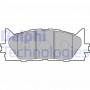 LP2169 DELPHI КомплеК т гальмівних колодок, дискове гальмо