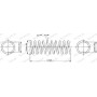 SP3749 MONROE Пружина ходової частини
