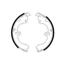 0 986 487 203 BOSCH Комплект гальмівних колодок