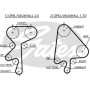 K015368XS GATES Комплект ременя ГРМ