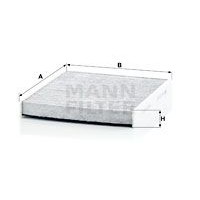CUK 26 021 MANN-FILTER Фільтр повітря у внутрішньому просторі