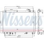 64659 NISSENS Радіатор охолодження двигуна