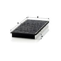 CUK 3360 MANN-FILTER Фільтр повітря у внутрішньому просторі