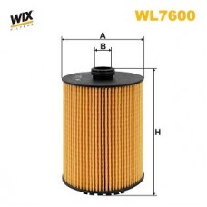 WL7600 WIX FILTERS Масляний фільтр