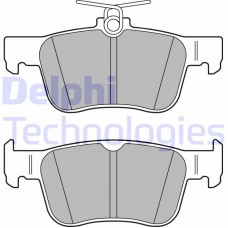 LP3391 DELPHI Комплект гальмівних колодок дисковий гальм
